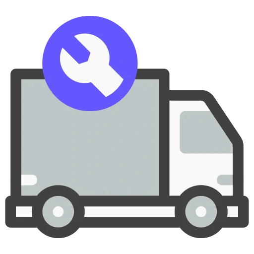 Truck icon representing vehicle systems security testing